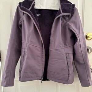 The North Face Purple Zip-Up Jacket